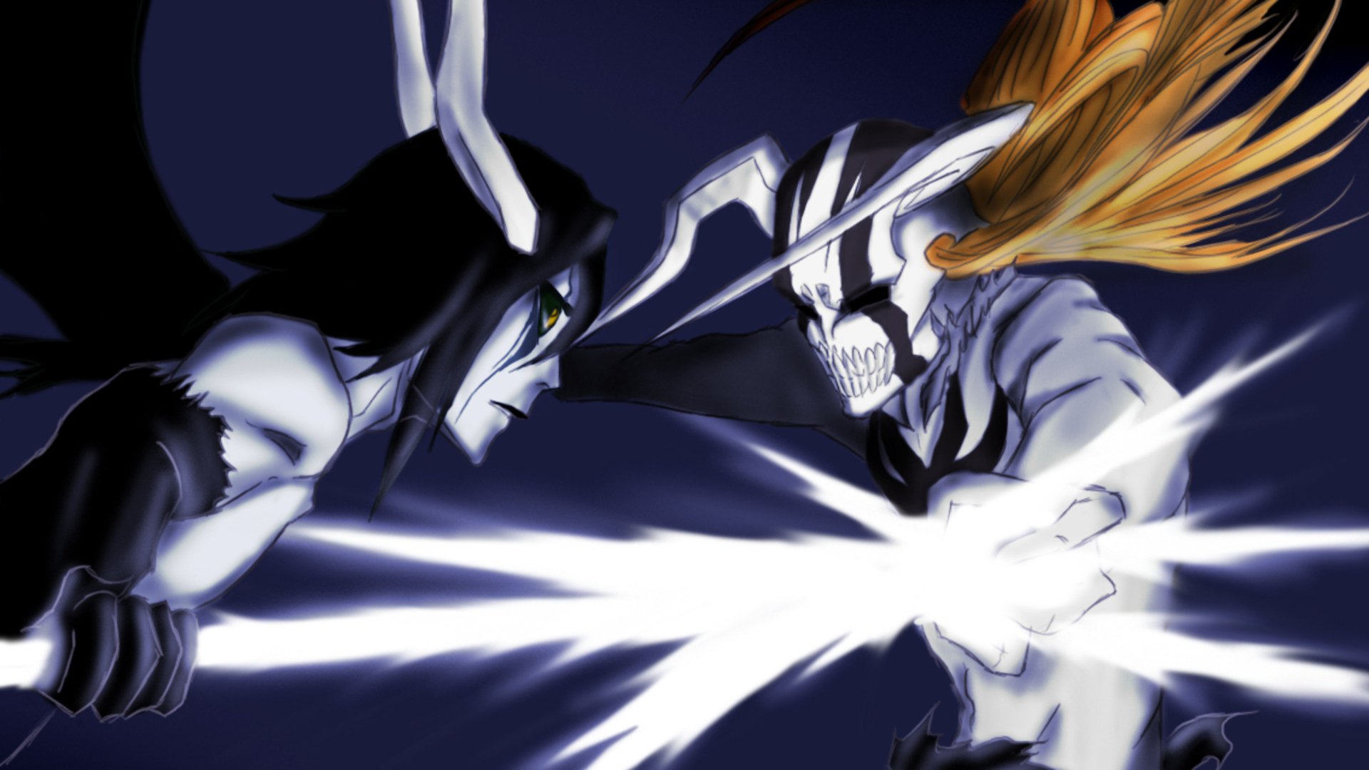 anime arrancar eau de javel ulquiorra ichigo creux bataille