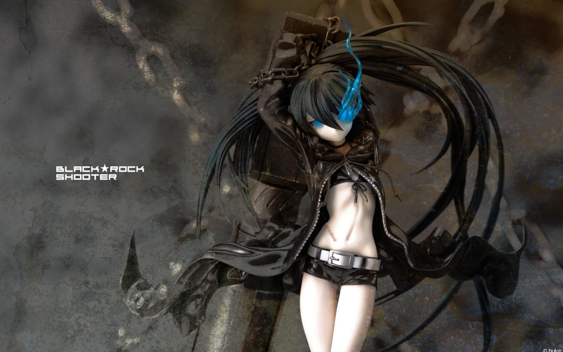 anime fond d écran rock shooter