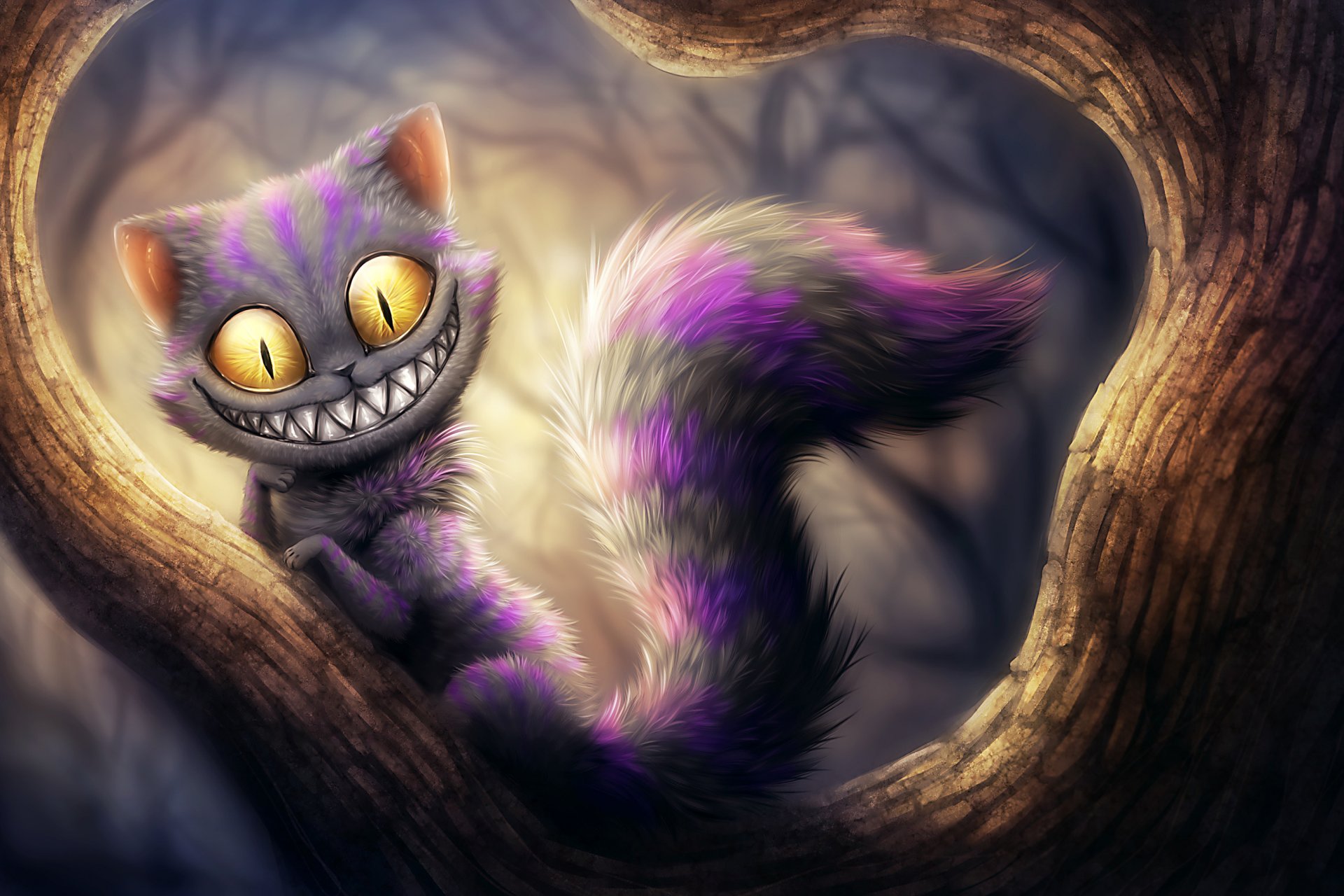 gato de cheshire kikariz