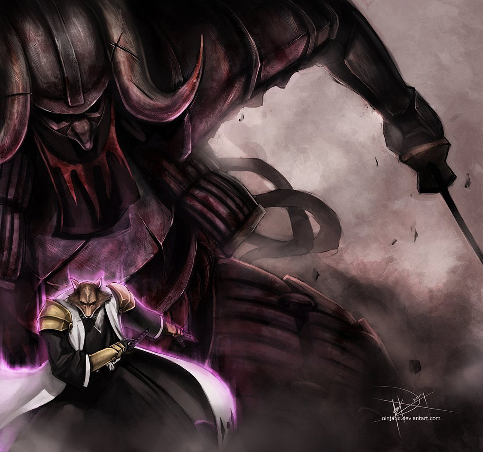 bleach art art bleach anime captain komamura bankai sword warrior