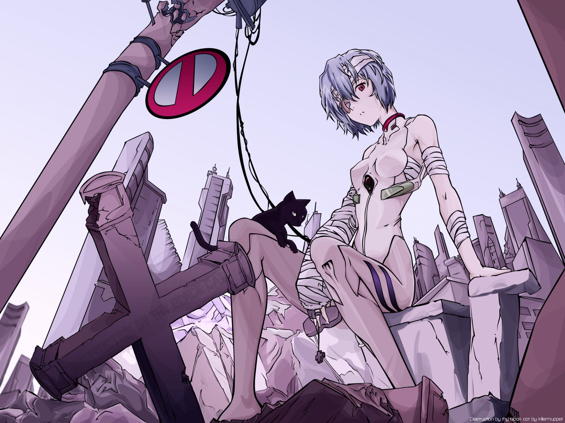 neon genesis evangelion evangelion rei ayanami ville