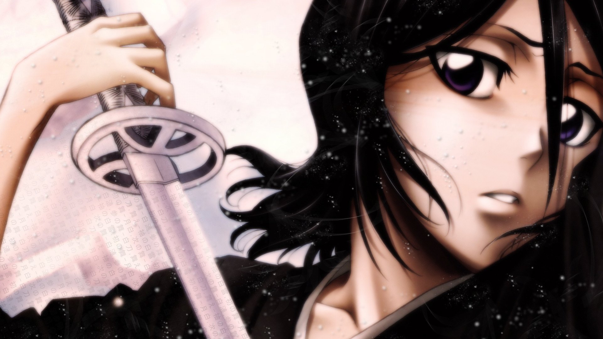 bleach bleach kuchiki rukia girl sword