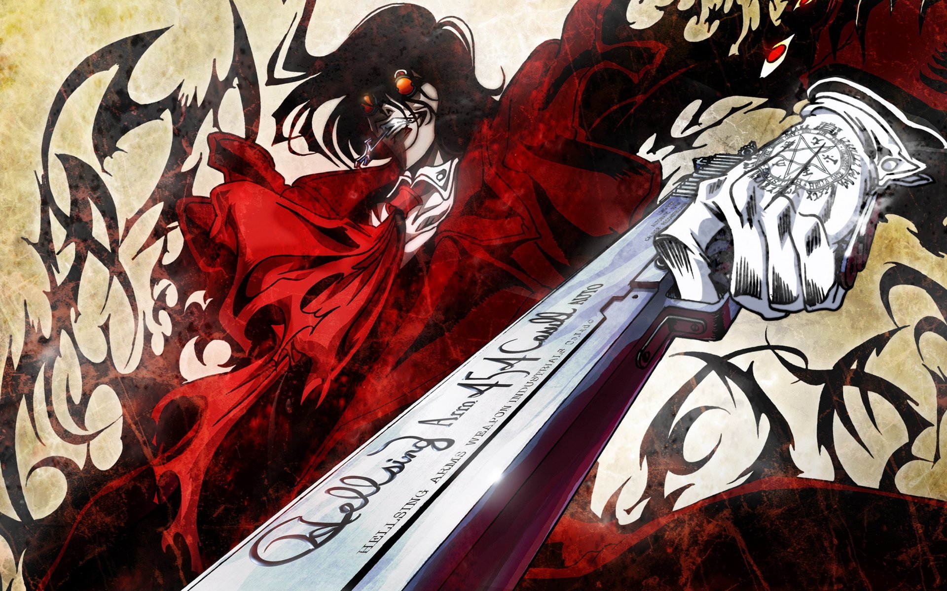 hellsing pistolet 454 casull alucard vampire