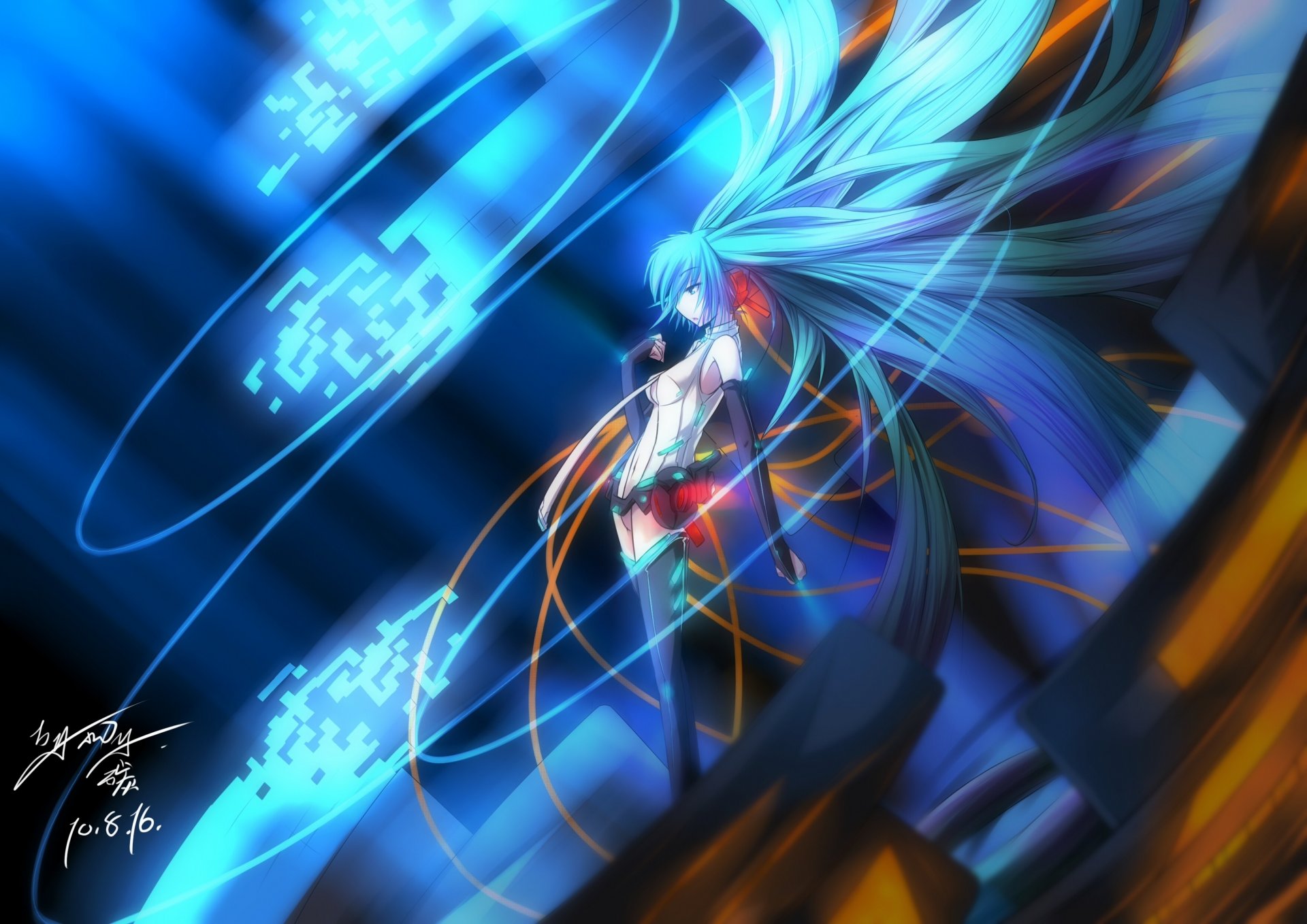 vocaloid light miku append