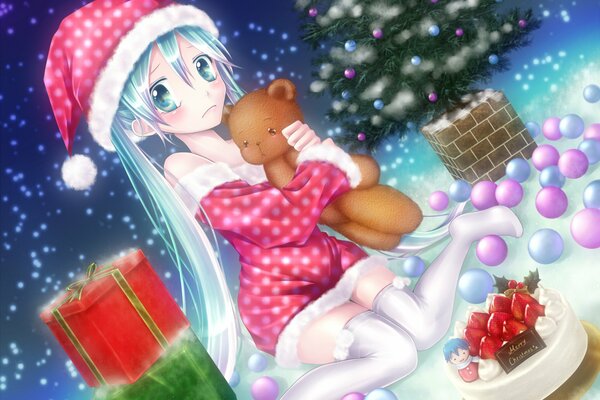 Arte anime, umore di Capodanno