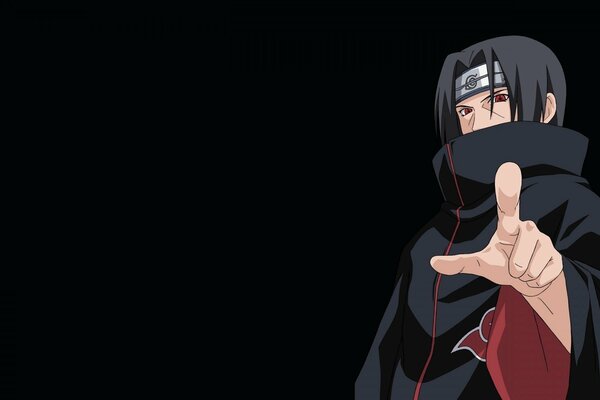 Itachi from anime Naruto wallpaper