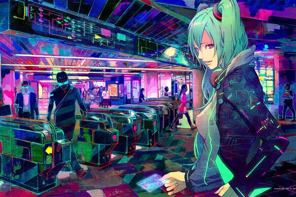 Vocaloid Art en fondos de pantalla