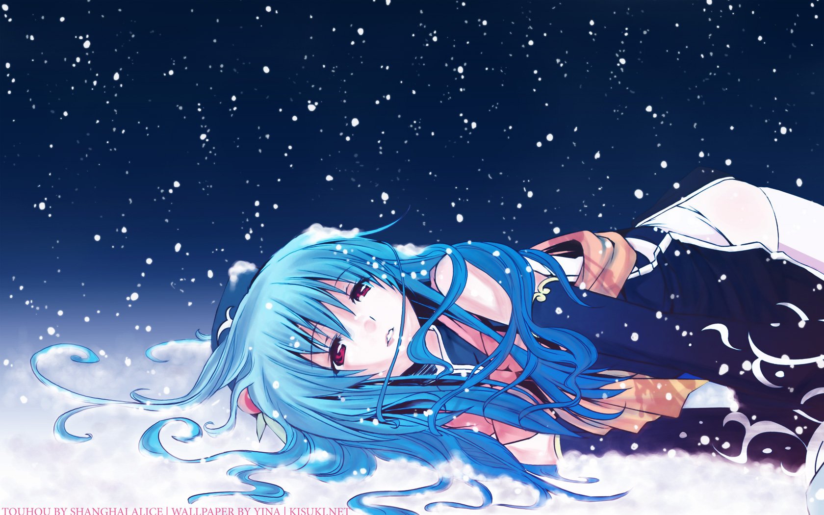 hinanawi tenshi hiver neige eretto