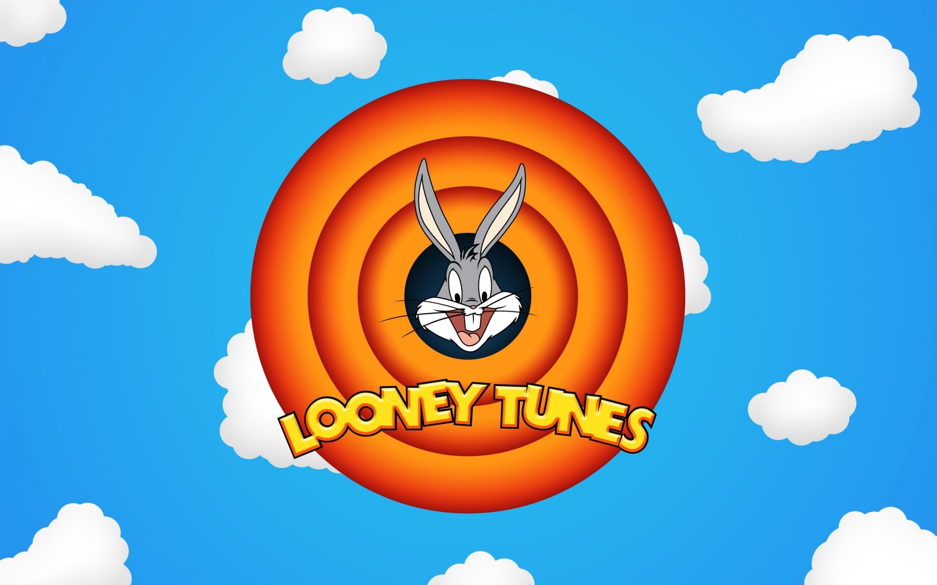 dibujos animados bugs bunny cielo nubes looney toones fondos de pantalla