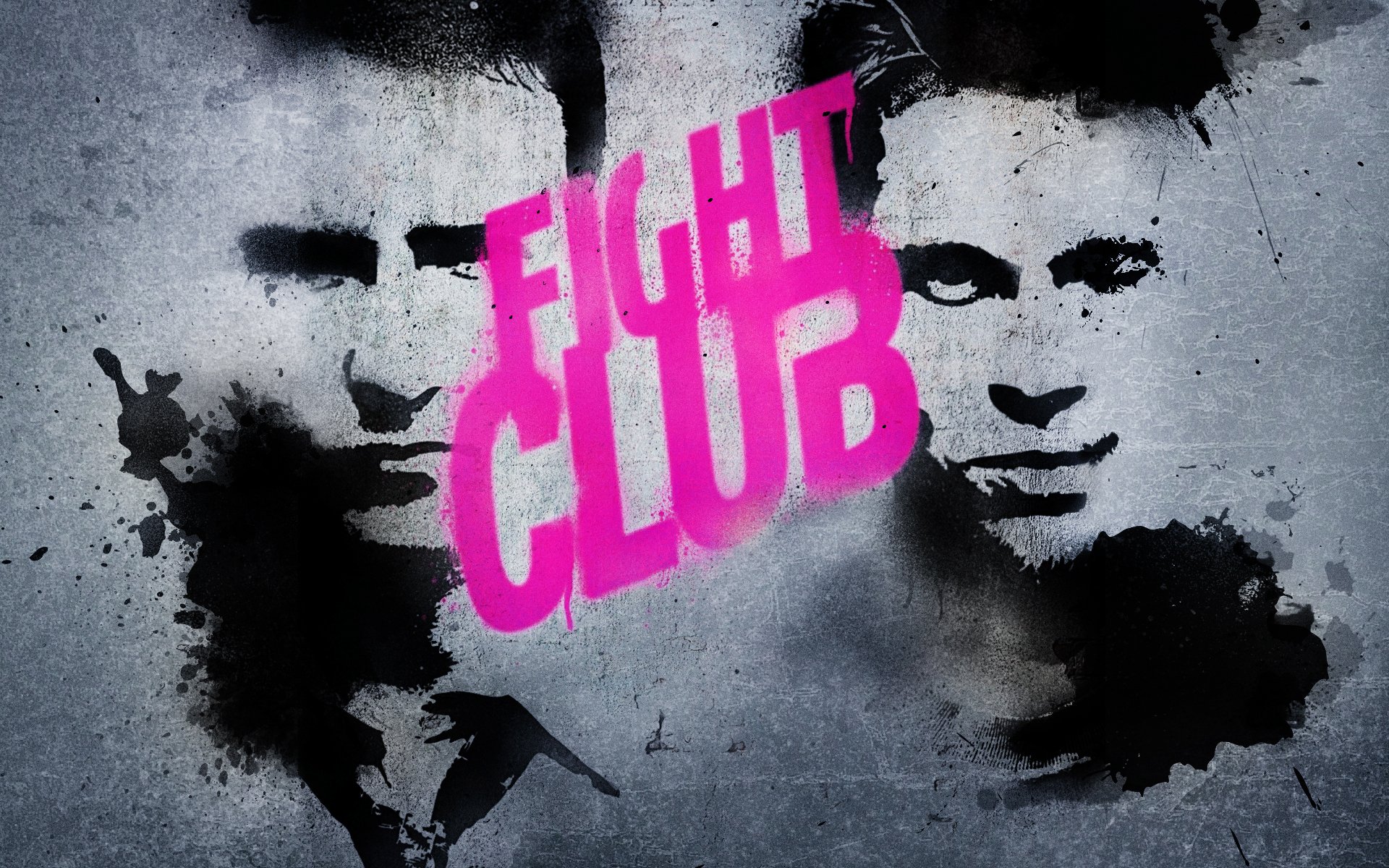 brad pitt edward norton fight club . fight club