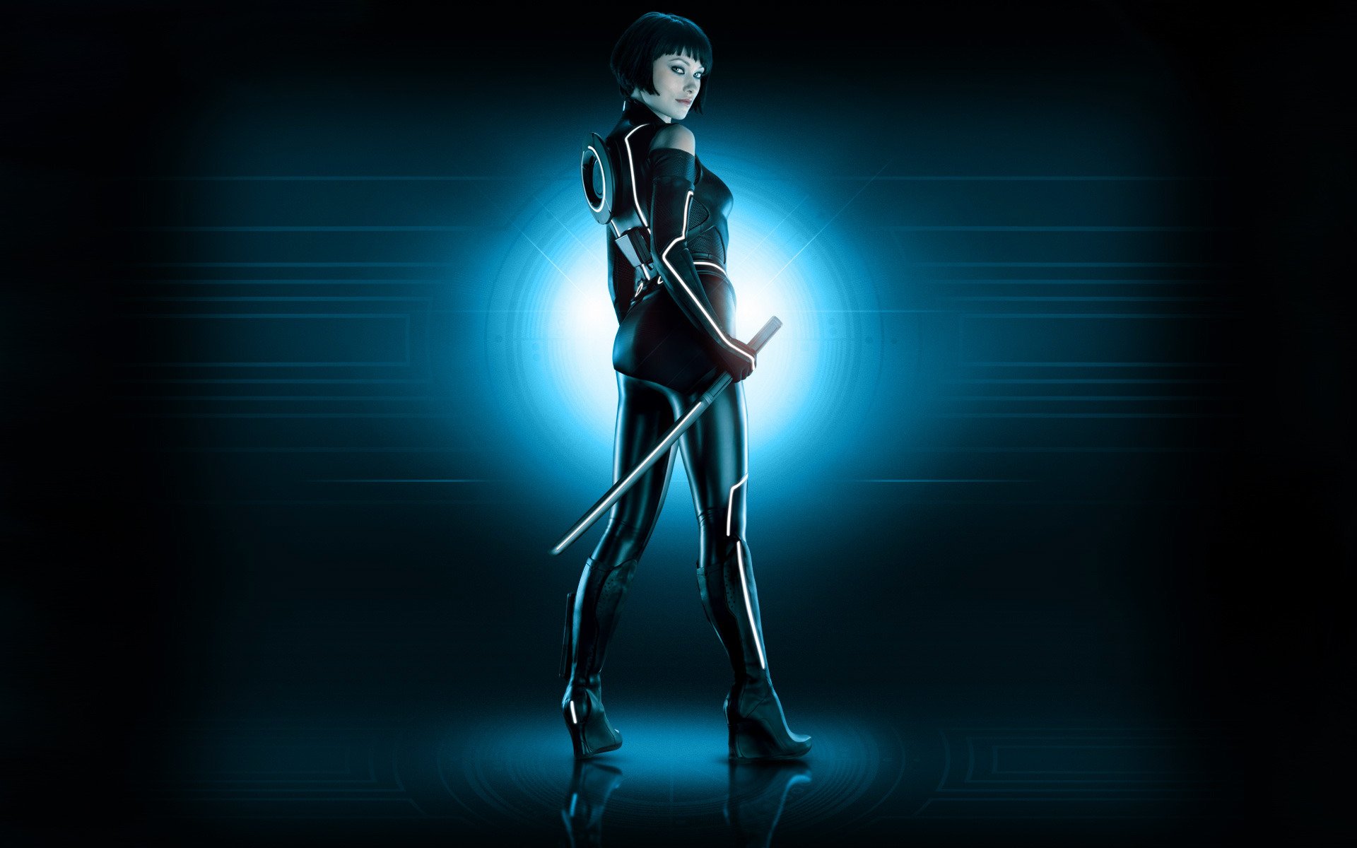 tron legacy olivia wilde stick