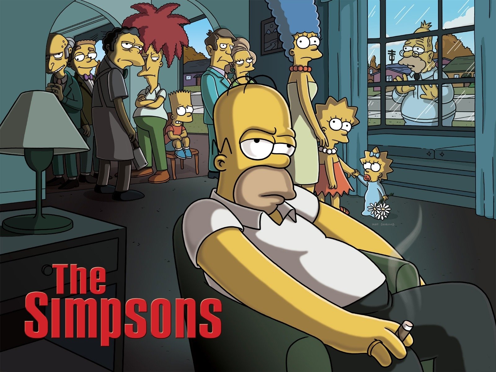 simpsons parodia personajes