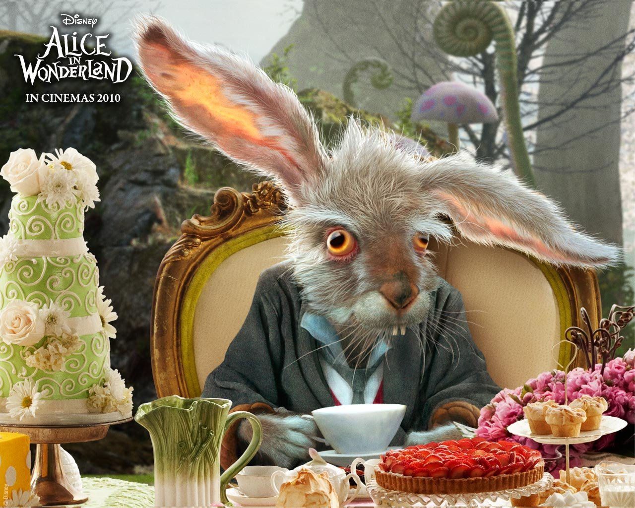 rabbit feast alice in wonderland