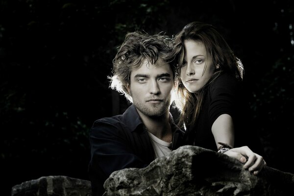 Bella and Edward from Twilight