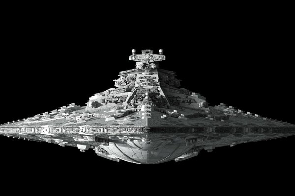 Wallpaper science fiction spaceship from star wars