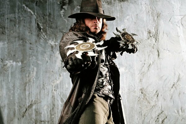 The hero of the film Van Helsing