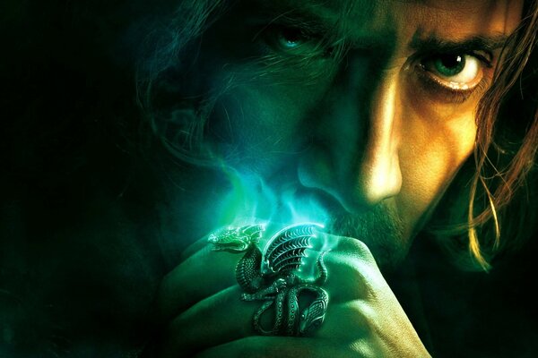 Nicolas Cage como el mago