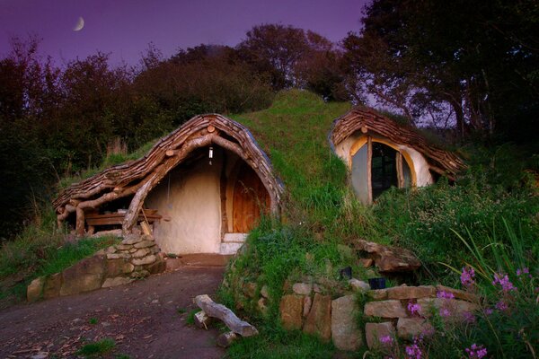 La casa del Hobbit de el Señor de los anillos