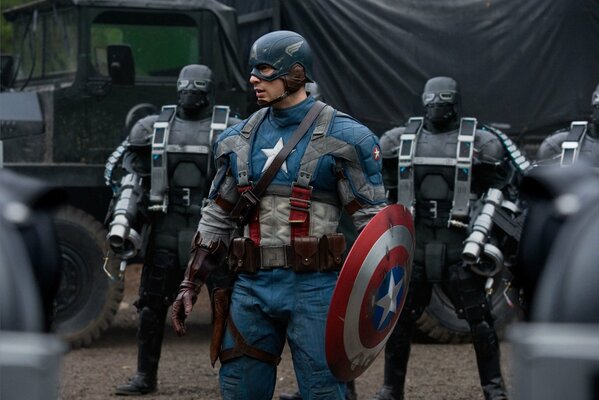 Un film sur le premier Avenger. Captain America et son bouclier