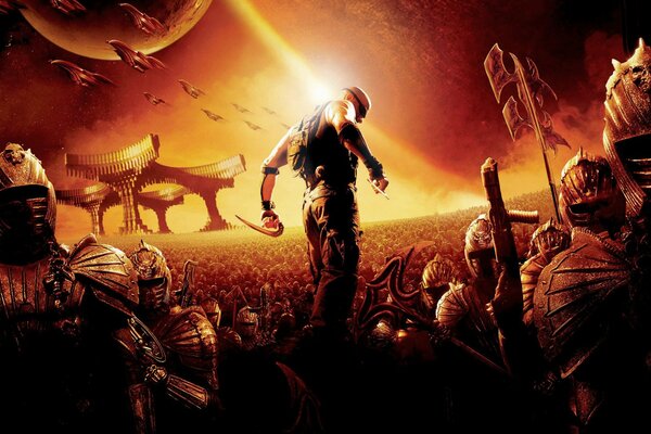 Frame of the series Chronicles of Riddick