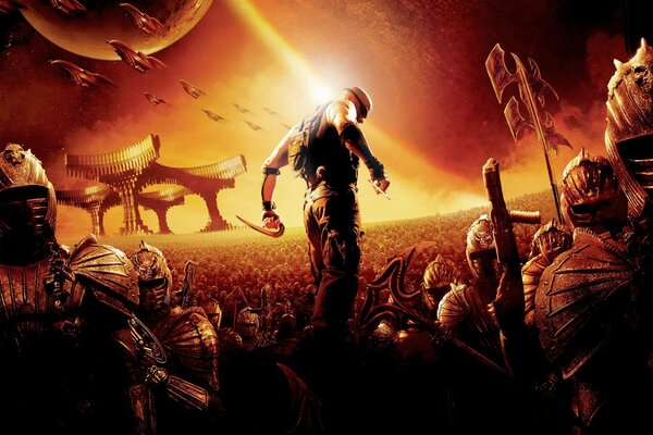 Fotograma de la serie las Crónicas de Riddick