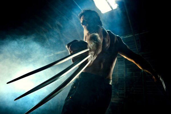 El actor Hugh Jackman, que interpretó a Wolverine de los hombres de la demanda