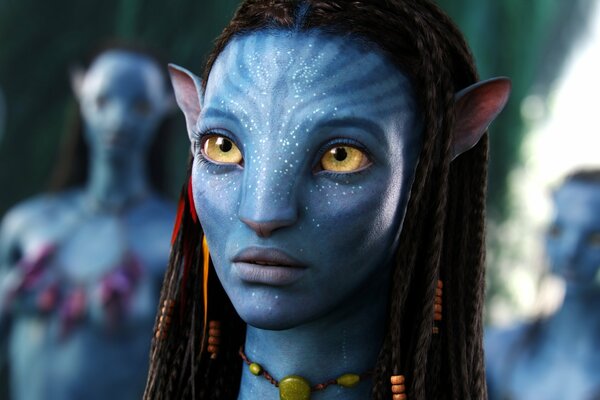 Neytiri aus dem Film Avatar