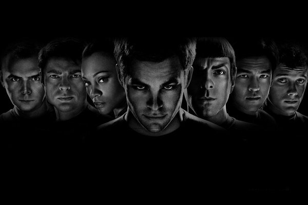 Die Hauptfiguren der Star Trek-Serie