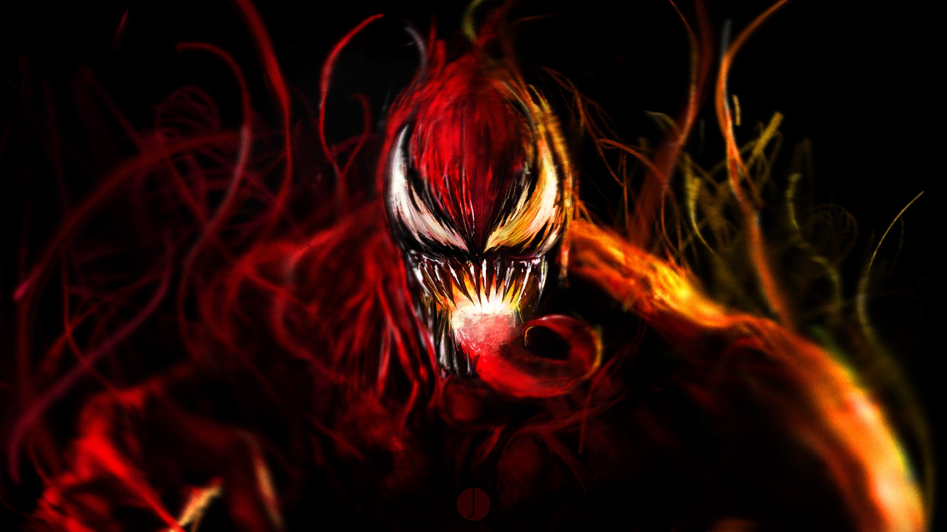 art symbiote carnage comics supervillain ripper