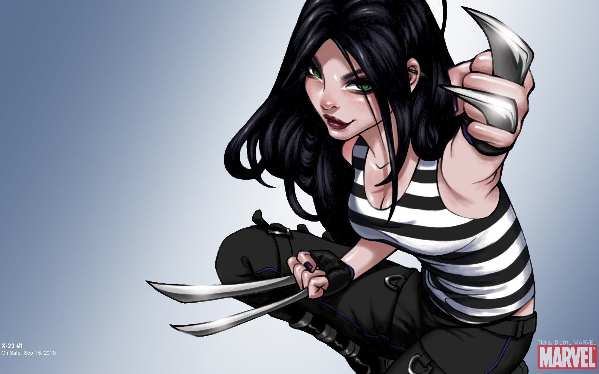 x-23 marvel cómics x-men arte cómic chica x-men chaleco