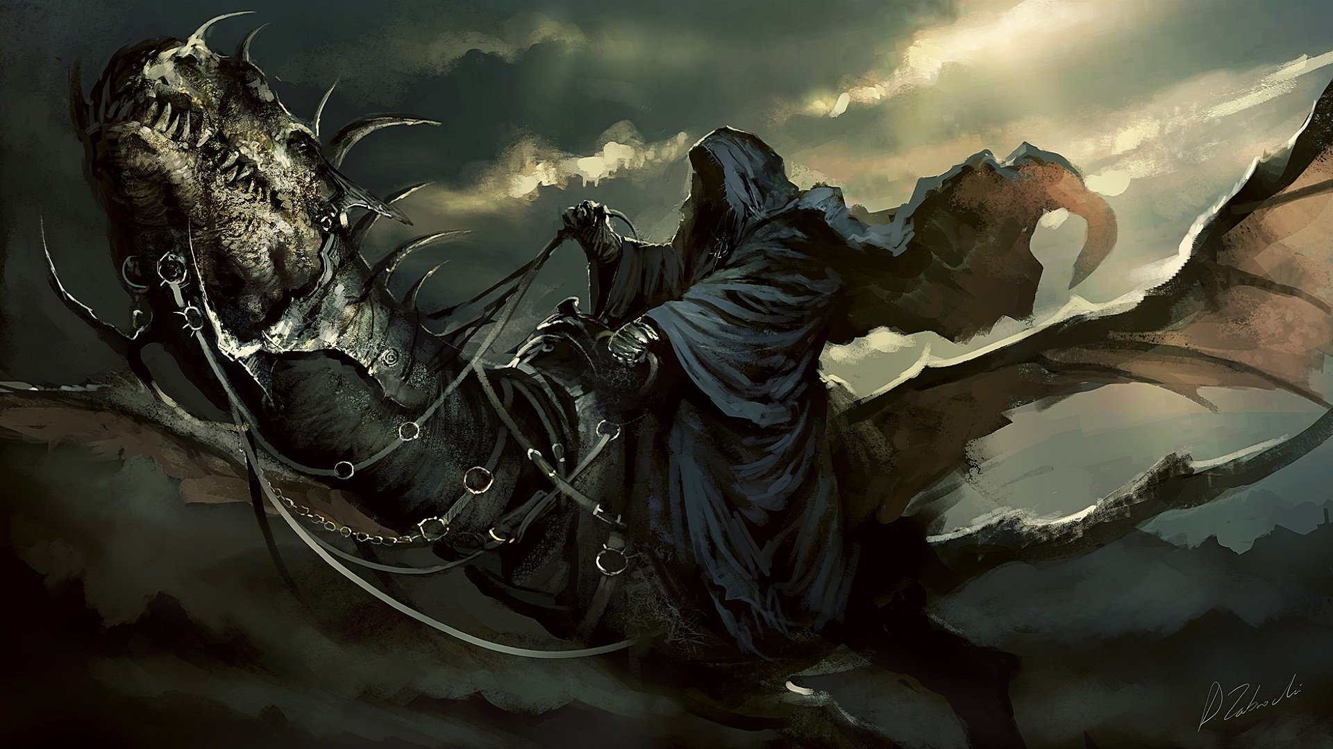 il signore degli anelli arte nazgul nazgul mantello