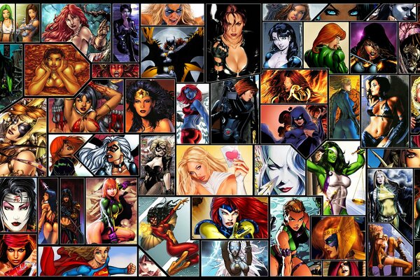 Colección de fotos de superhéroes de Marvel