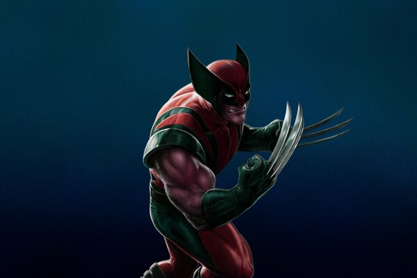 Garras de acero de Wolverine Comic x-Men