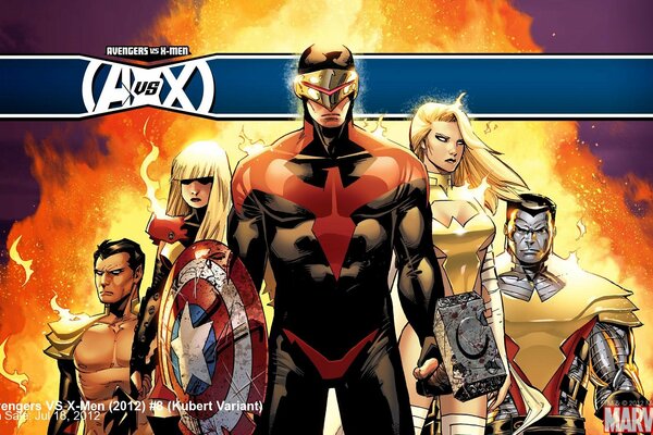 Marvel Superhero Team, Avengers vs X-Men