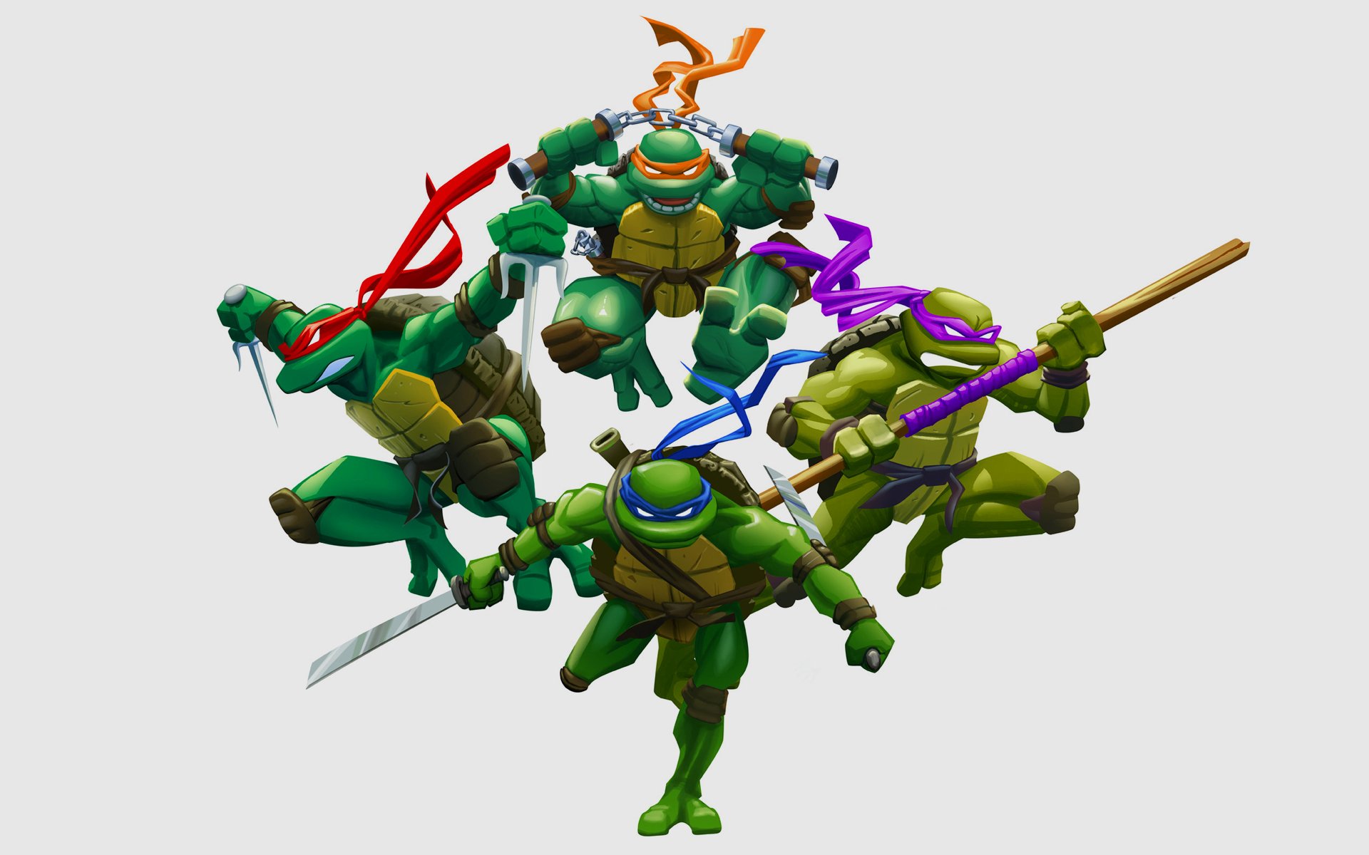 wojownicze żółwie ninja wojownicze żółwie ninja leonardo rafael michelangelo donatello