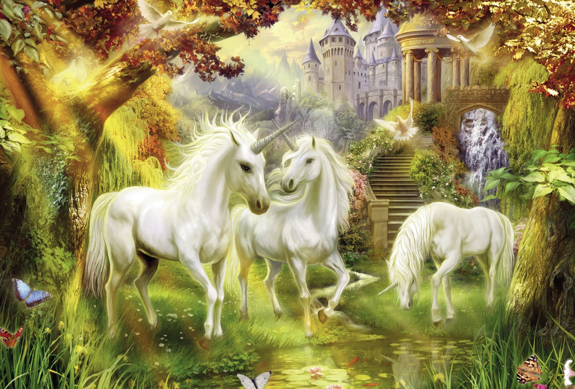 licorne fiction cheval thomas kincaid