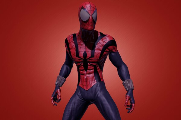 Roter Spiderman von Marvel