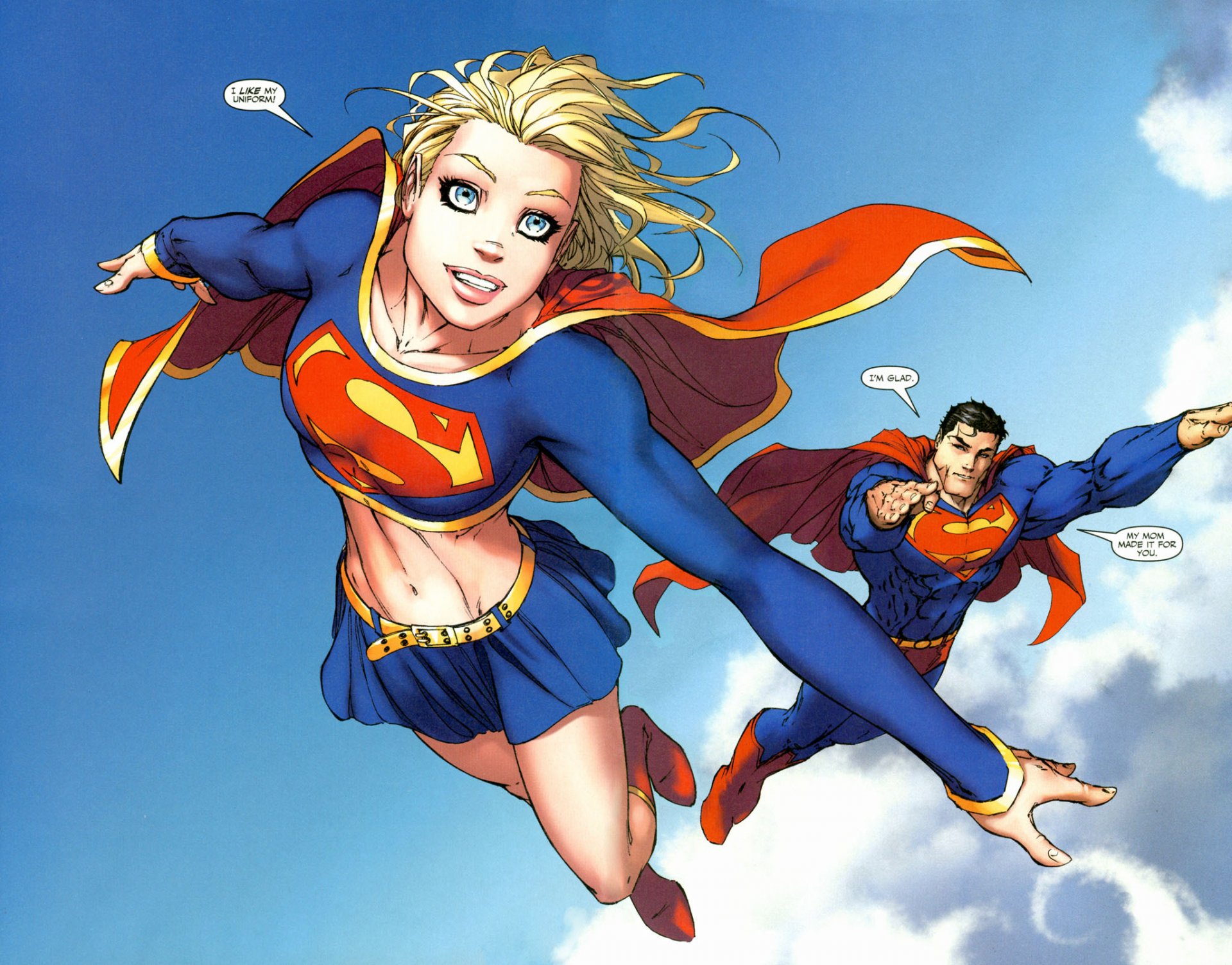 supergirl superman dc comics superman cómic superhéroes superhéroes fuerza vuelo cielo