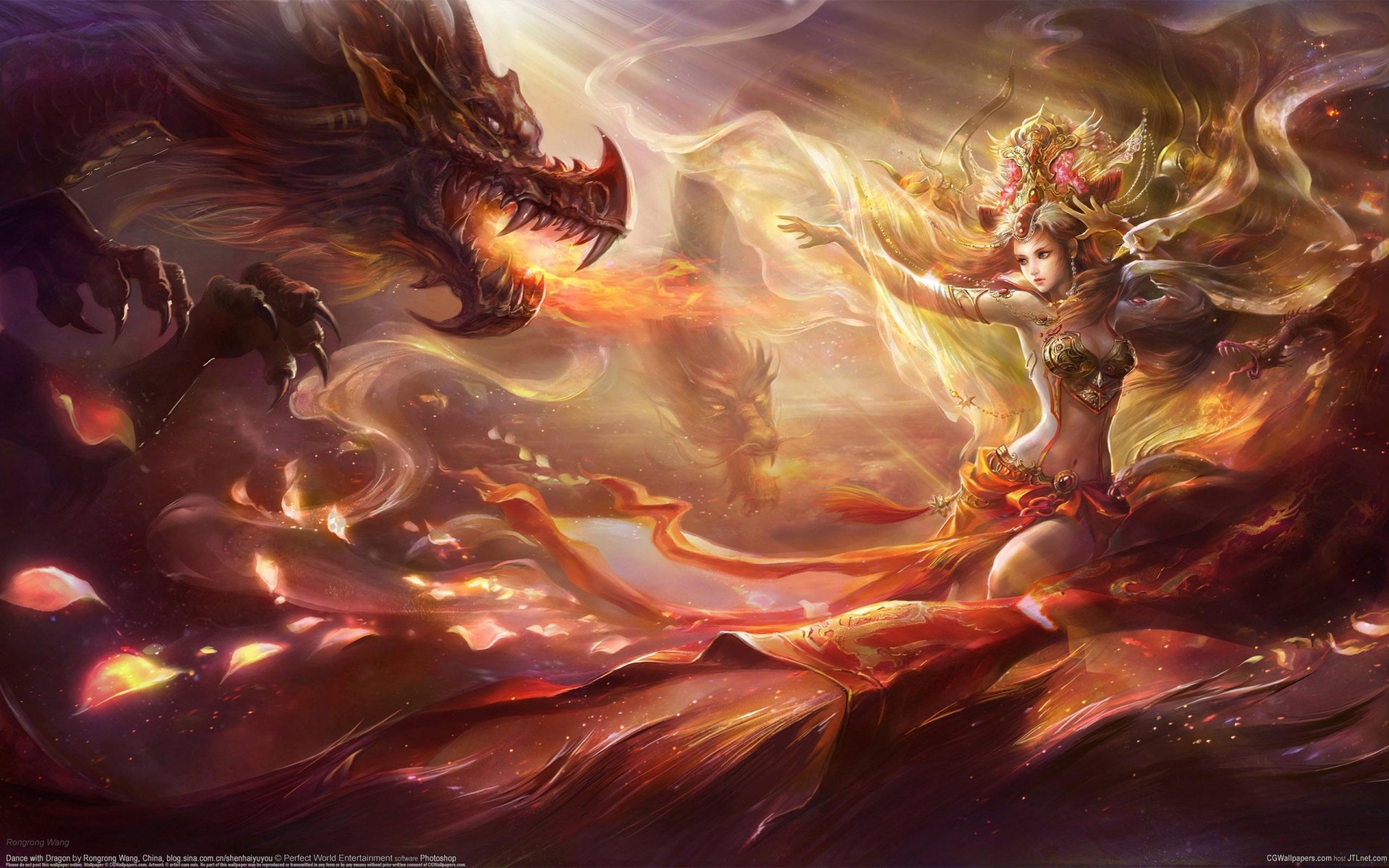 rongjong wang chica dragón