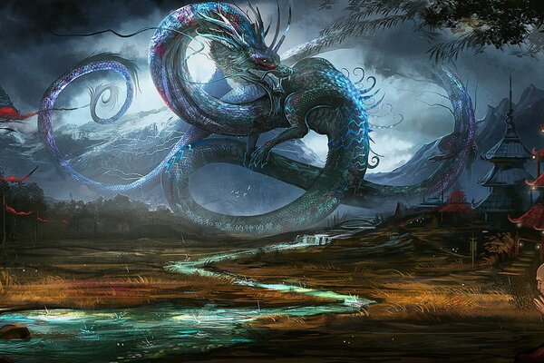 Dragons fantastiques existe dans la fantaisie