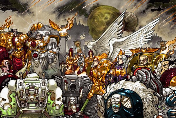 Изображение Warhammer 40k Космодесант Терра