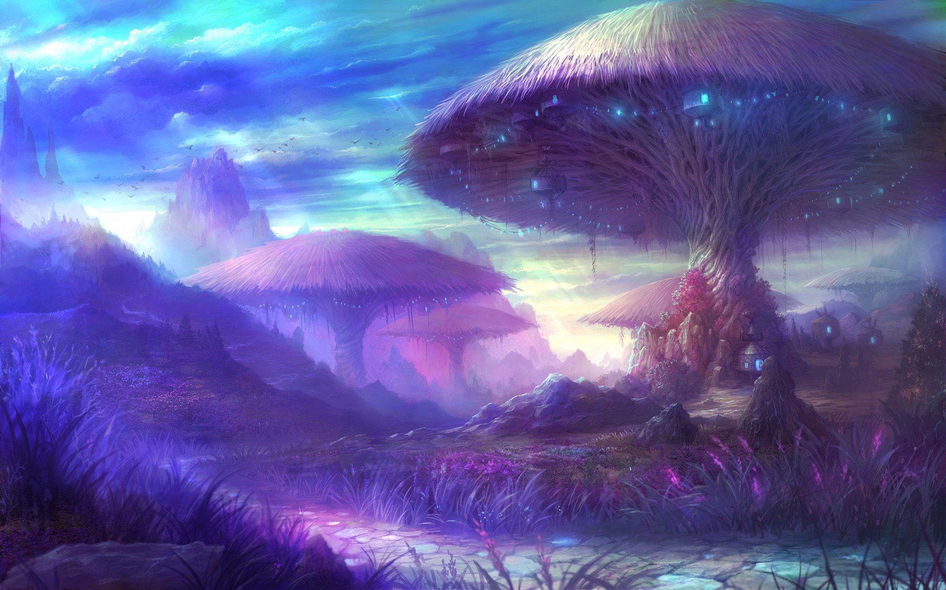 mushrooms planet house