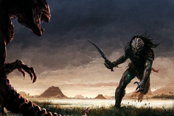 Alien Vs Predator battleground