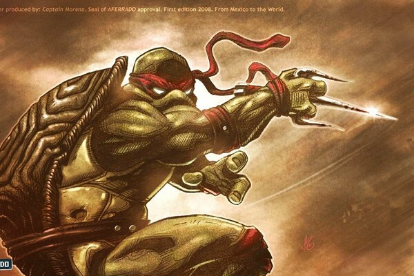 Raphael delivers a super punch