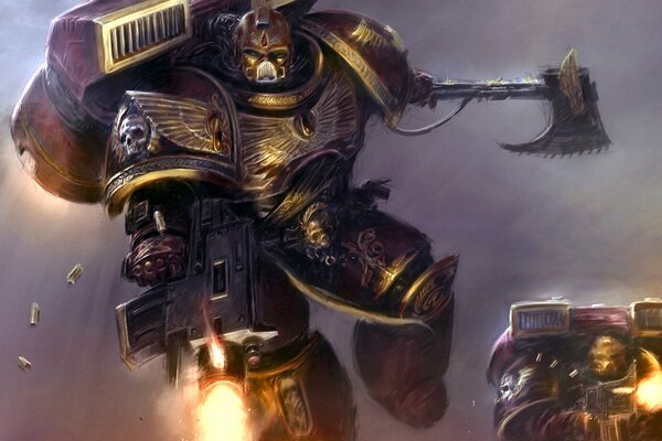 Warhammer 40k nave espacial Ángeles de sangre