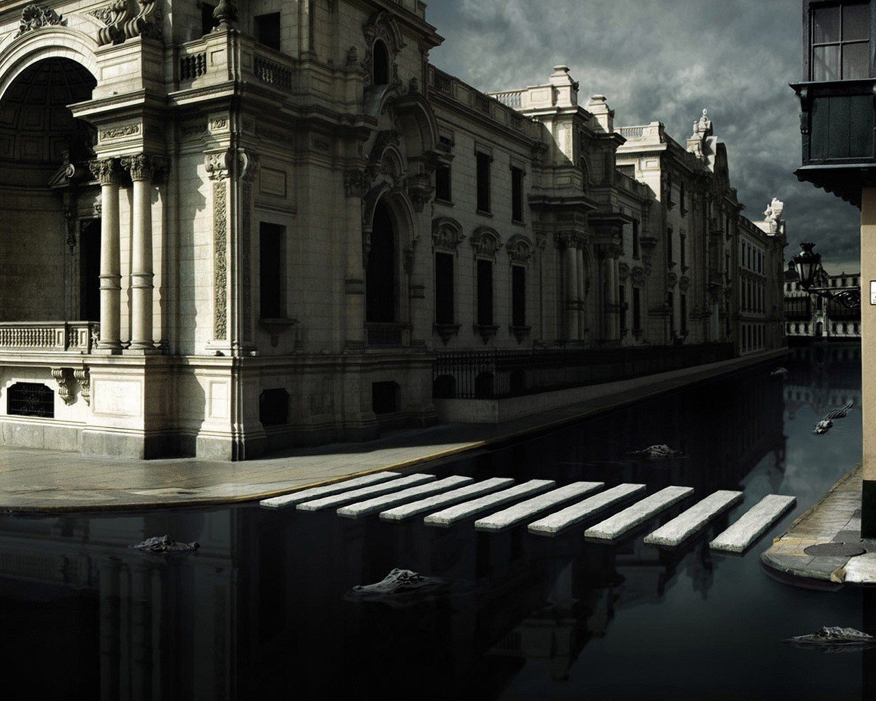 acqua transizione coccodrilli città