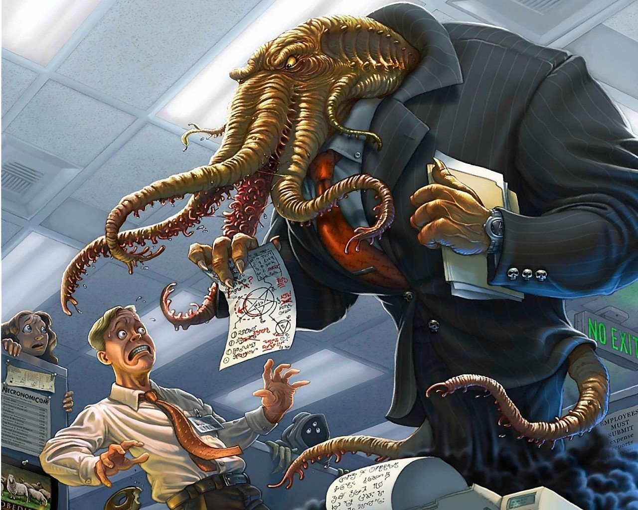 cthulhu oficina jefe