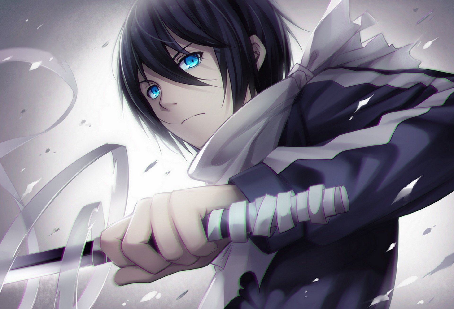 arte tidsean anime noragami yato novio katana armas vendas