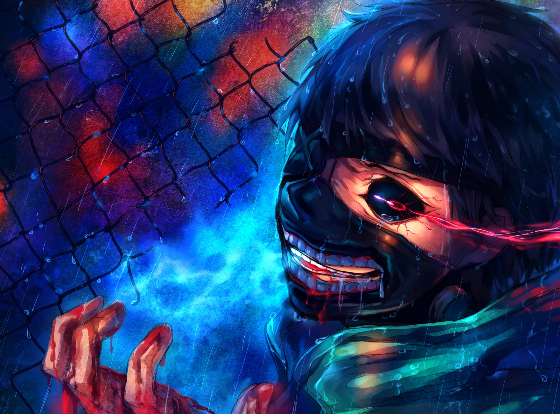 tokyo ghoul anime kunst kaneki ken