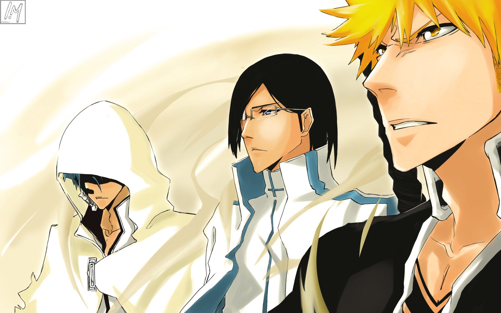 bleach art anime ichigo kurosaki shinigami grimmjow jaegerjaquez